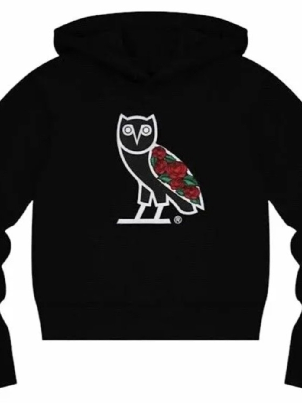 Sandra's Rose Womens Hoodie- OVO